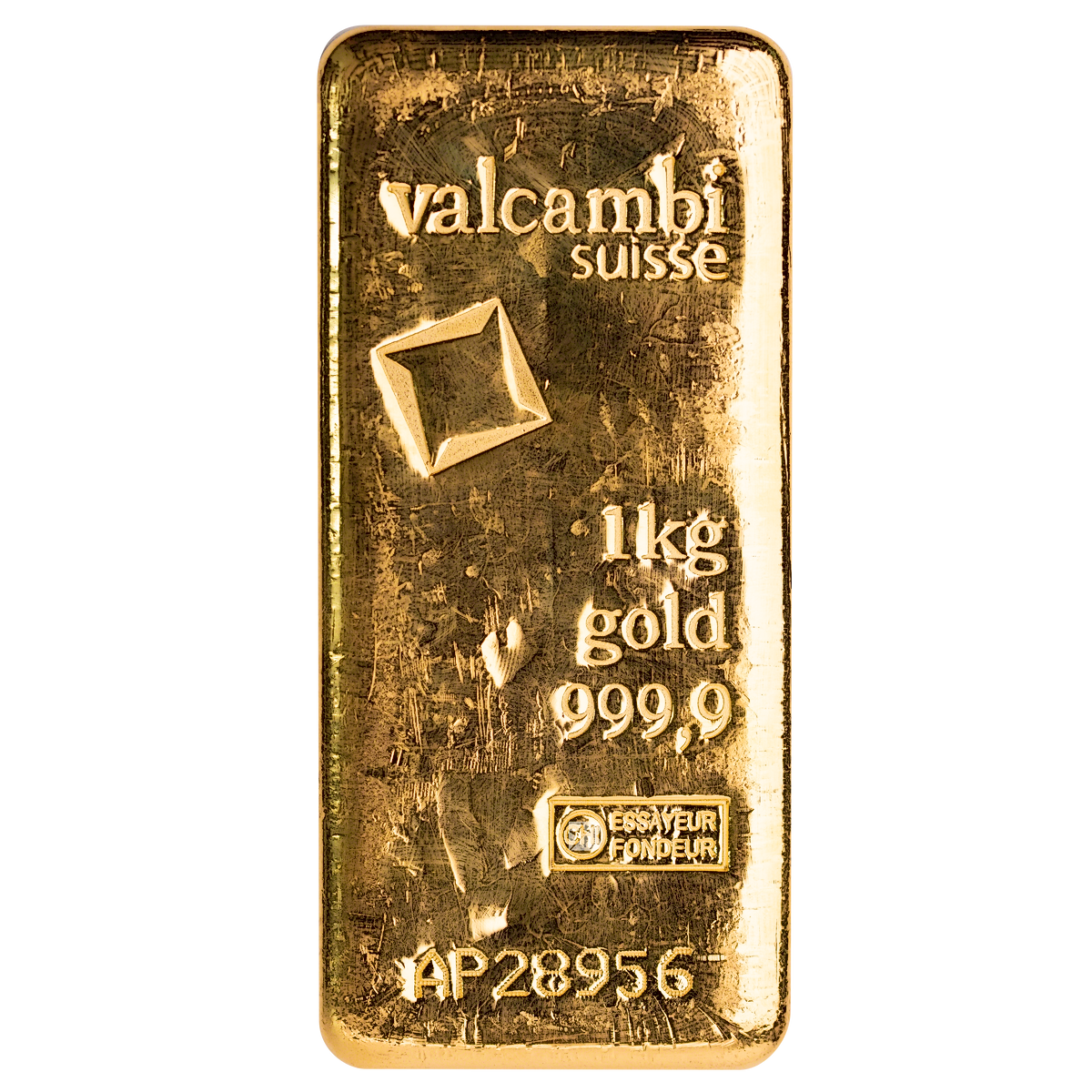 Valcambi 1 kilo Gold Bar