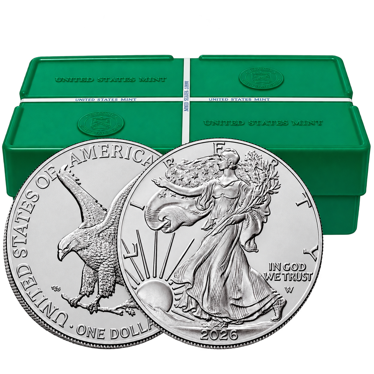 Silver American Eagle Monster Box