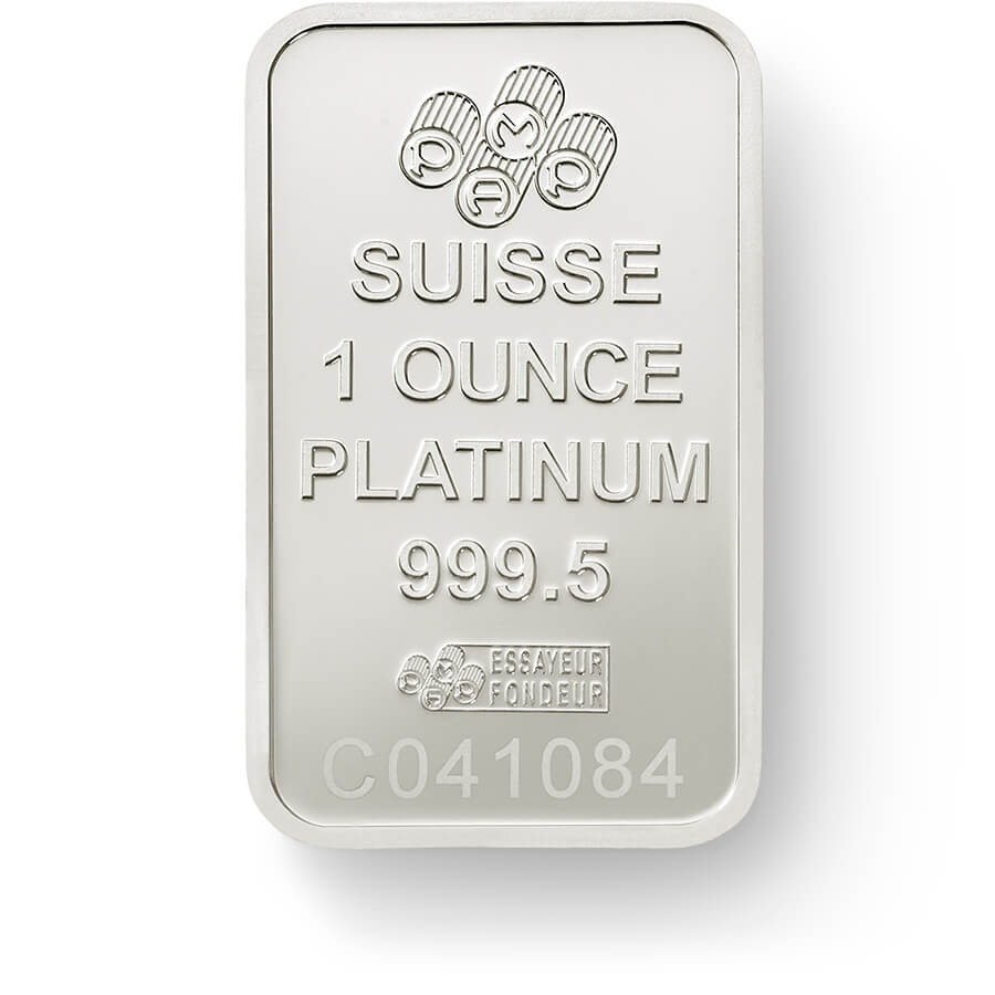 PAMP Suisse 1 oz Platinum Bar
